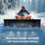 Wiltec Universal Quad Schneeschild 150X40Cm Schneepflug Traktor Räumschild_4