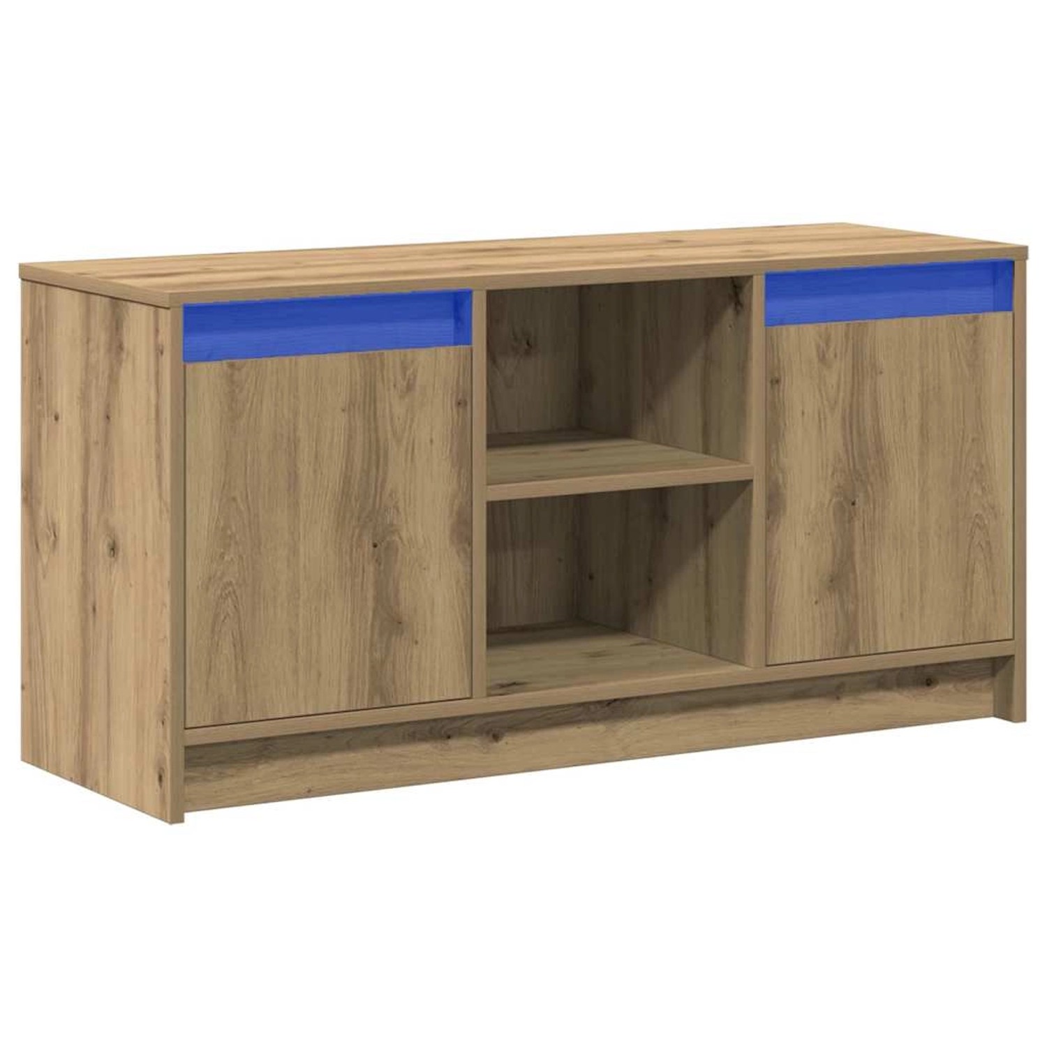 vidaXL TV-Schrank Braun 100 x 34 x 50 cm Holzwerkstoff 873916