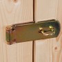 Detailaufnahme: Vorhängeschloss-Vorbereitung am Karibu Gartenhaus Genf 3.