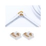 Paulmann LED-Strip-Corner-Set: 2 transparente 90-Grad-Verbinder für MaxLED RGBW Streifen.