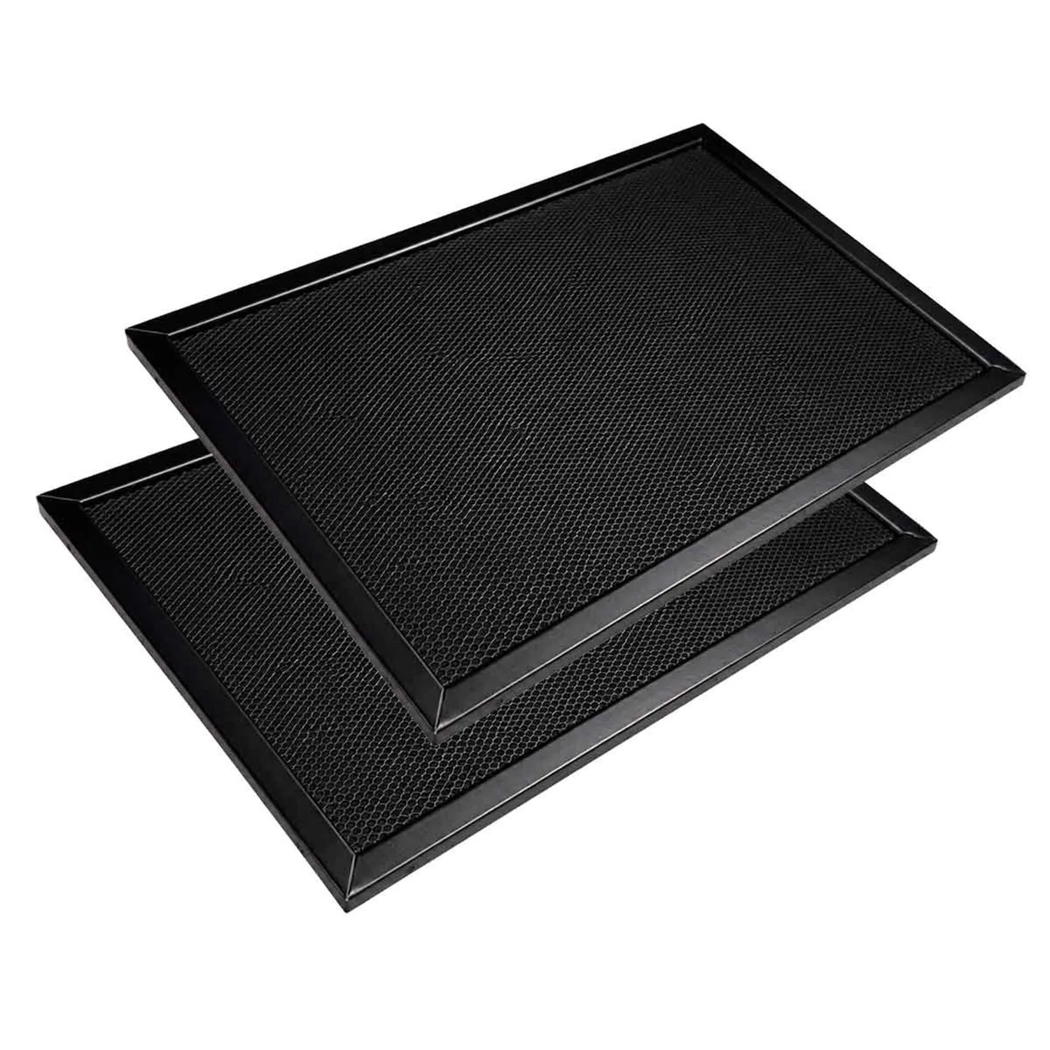 AIR2GO MetallFettfilter 245x165mm mit Aktivkohle für AEG MCFB70 LongLife 2 Stück