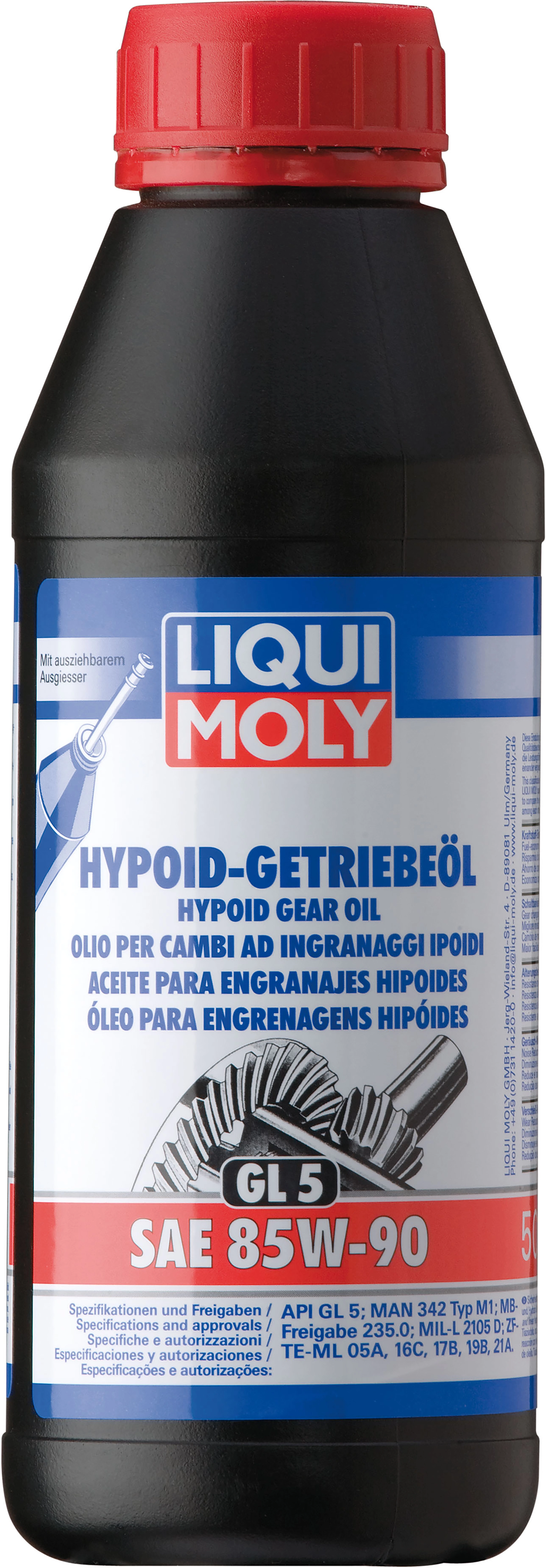 Liqui Moly Hypoid-Getriebeöl (GL 5 ) SAE 85W-90 0,5 l kaufen bei OBI