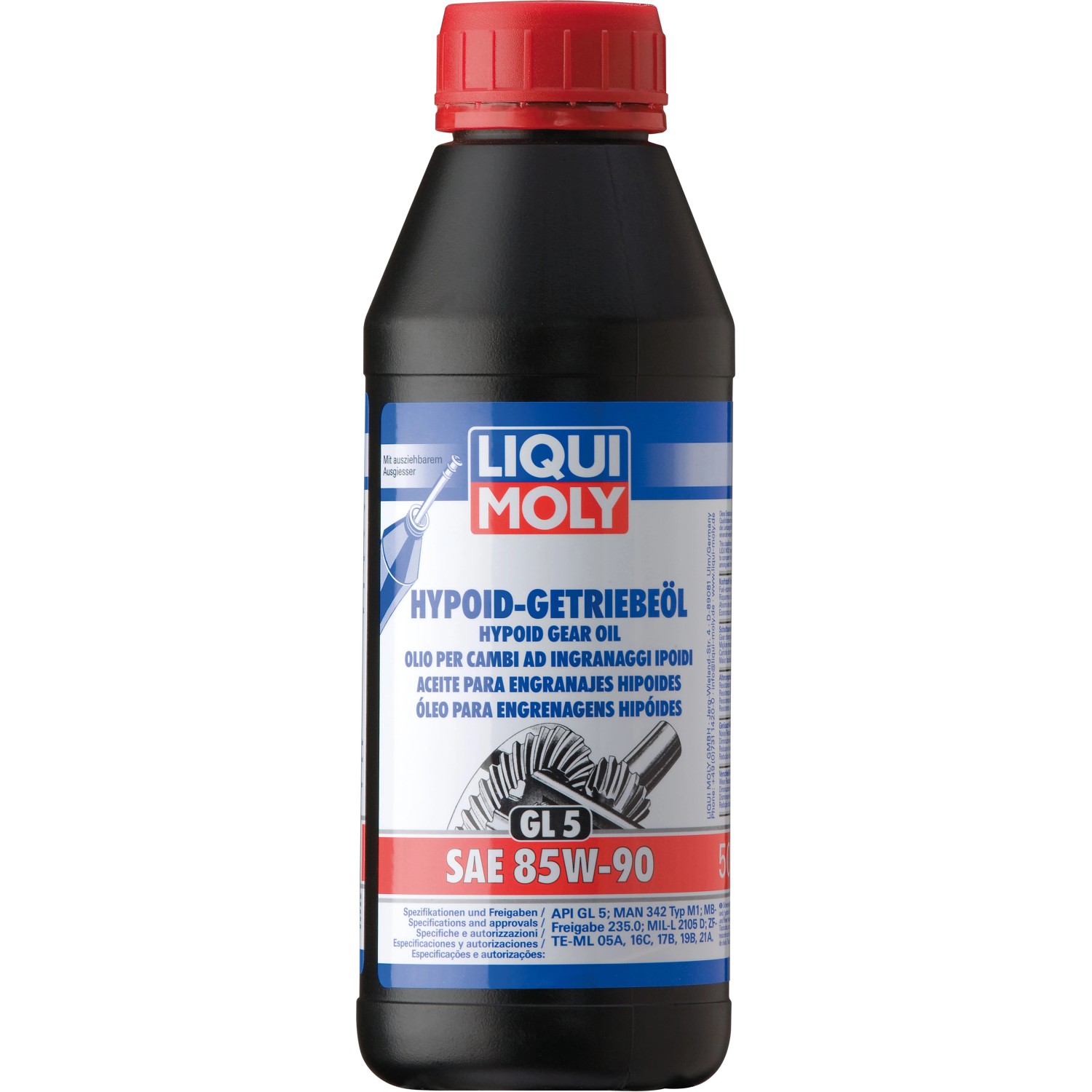 Liqui Moly Hypoid-Getriebeöl (GL 5 ) SAE 85W-90 500 ml