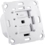 Weißer Homematic IP Rollladenaktor für Markenschalter. Unterputzmodul zur Smart Home Rollladensteuerung.