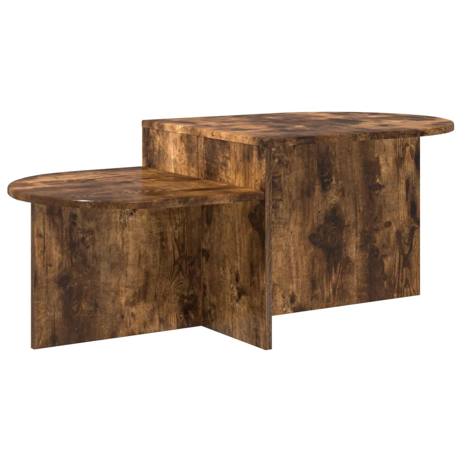 vidaXL Couchtisch Geräucherte Eiche 100 x 50 x 40 cm Holzwerkstoff 8001051