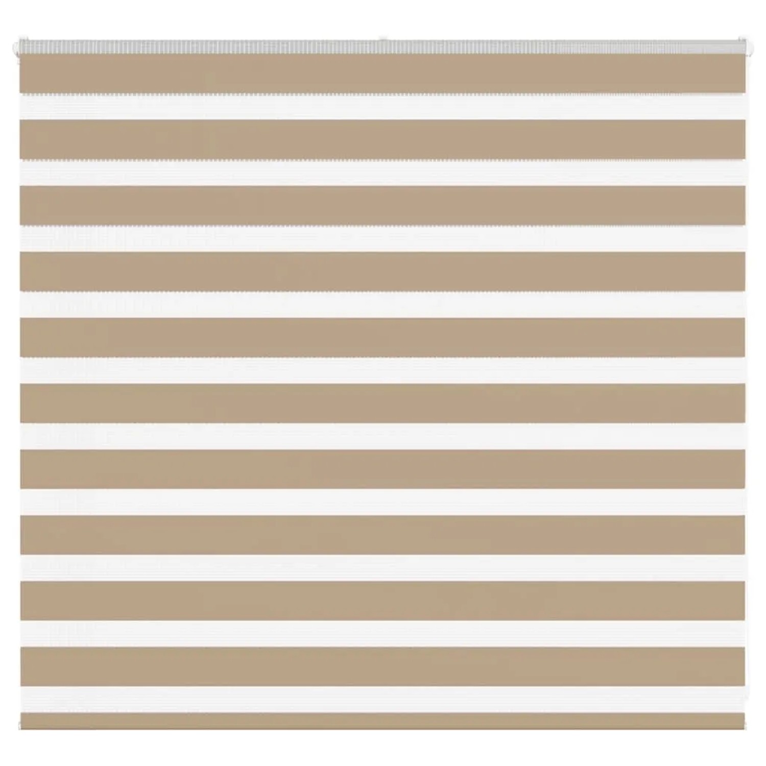 vidaXL Doppelrollo Sandbraun 160x100 cm Stoffbreite 155,9 cm Polyester 4014 günstig online kaufen