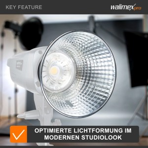 Walimex Pro Standardreflektor Ii Bowens Anschluss Lichtreflektor Fotografie