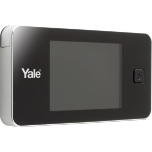 Yale Türspion Digital YY45 in Silber mit LCD-Display für mehr Sicherheit.