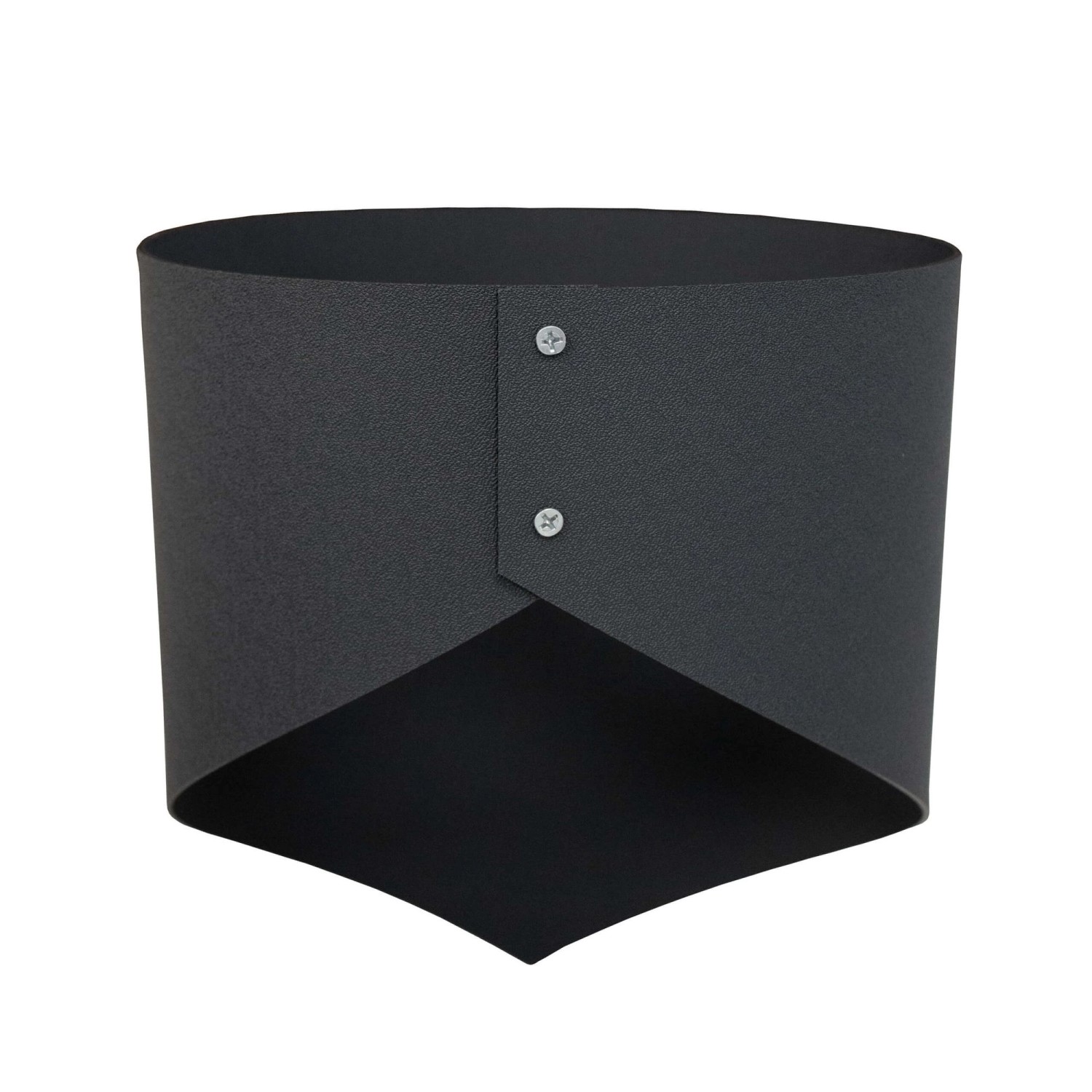 Jardinion Hangmanschetten 2x 30cm x 23cm Anthrazit Pflanzschale günstig online kaufen