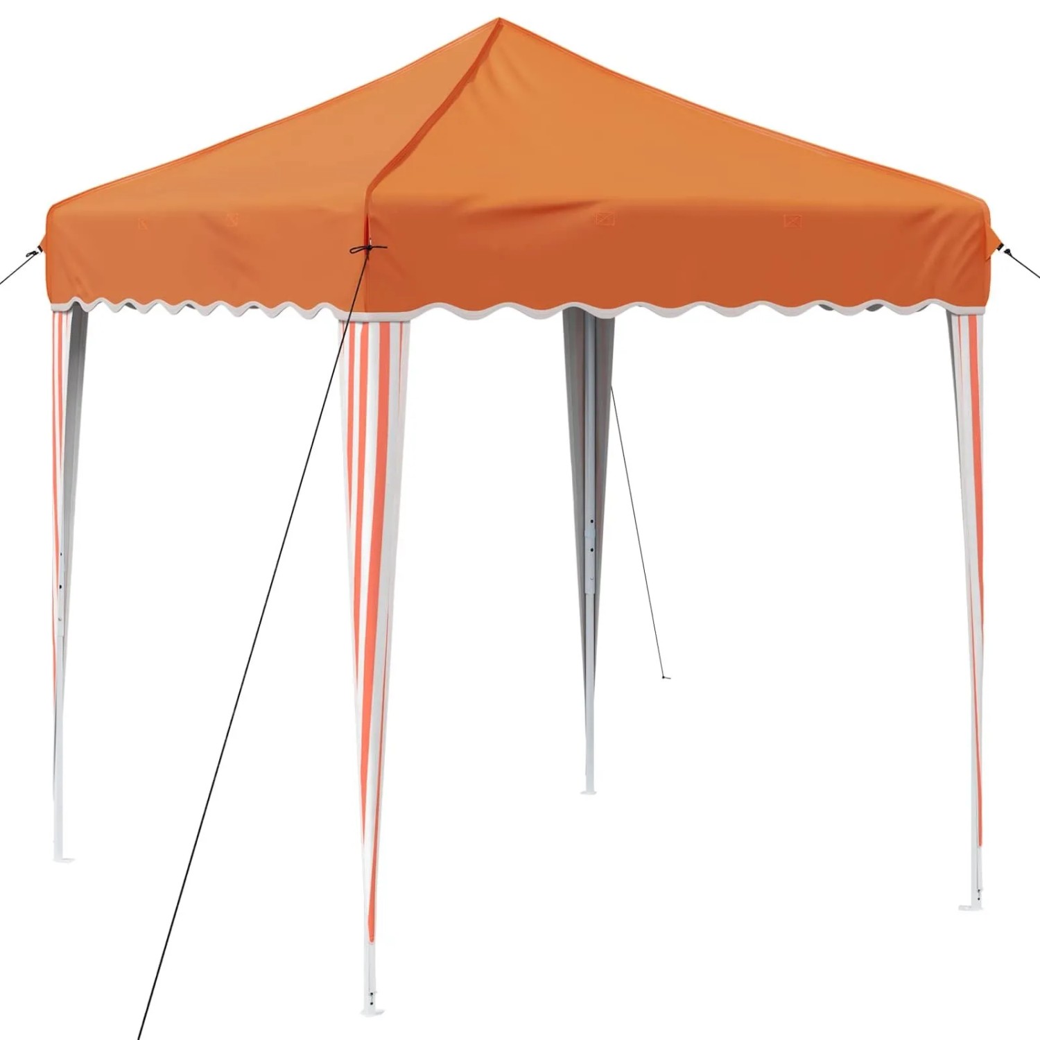 vidaXL Pop-up Partyzelt Orange 195 x 195 x 245 cm Oxford-Stoff 42019723
