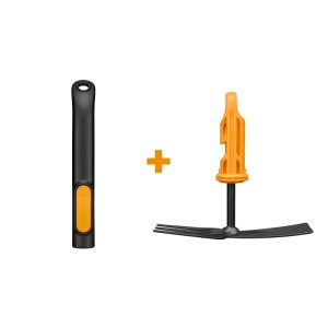 Fiskars Kombihacke OneClick Handgriff XS Schwarz-Orange