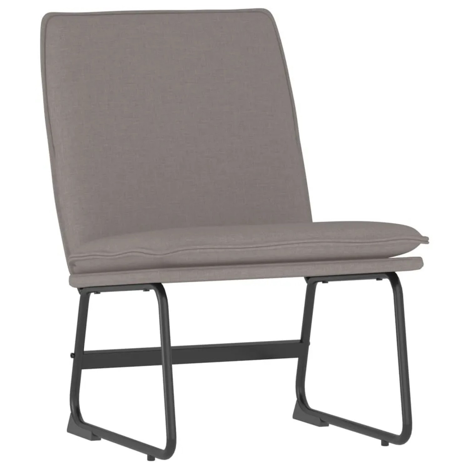 vidaXL Loungesessel Taupe 52x75x76 cm Stoff 351317