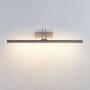 Moderne Lindby LED Wandlampe Mailine aus Alu, ideal zur Bilderbeleuchtung im Wohnzimmer.