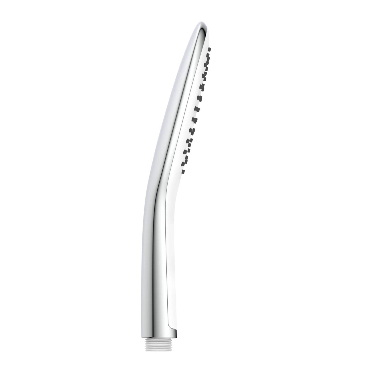 Schütte Handbrause Roma, weiß/chrom, elegante Brause für Dusche mit Antikalk-Noppen.