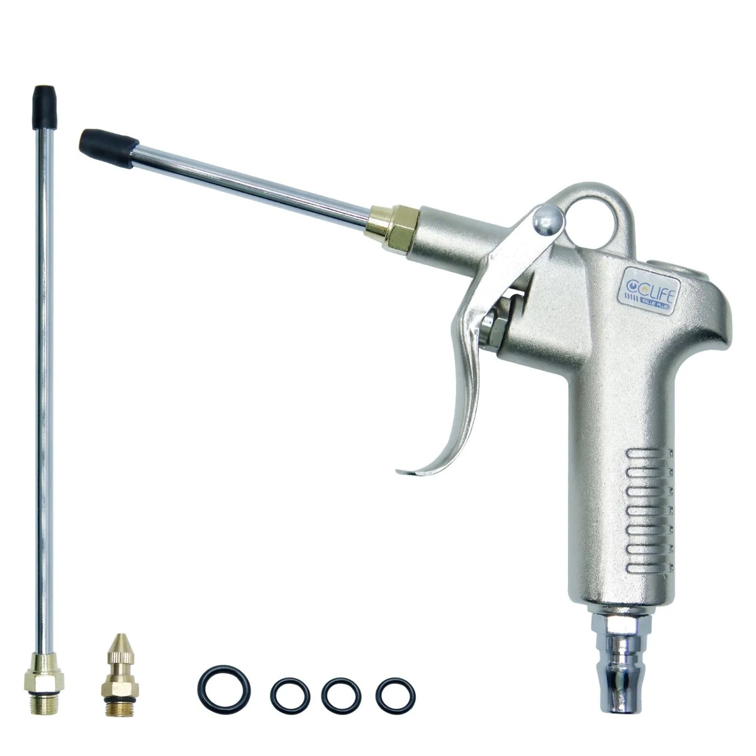 CCLIFE Druckluftpistole 1/4 Zoll mit 3 Düsen bis 10 Bar Für Industrielle Re günstig online kaufen