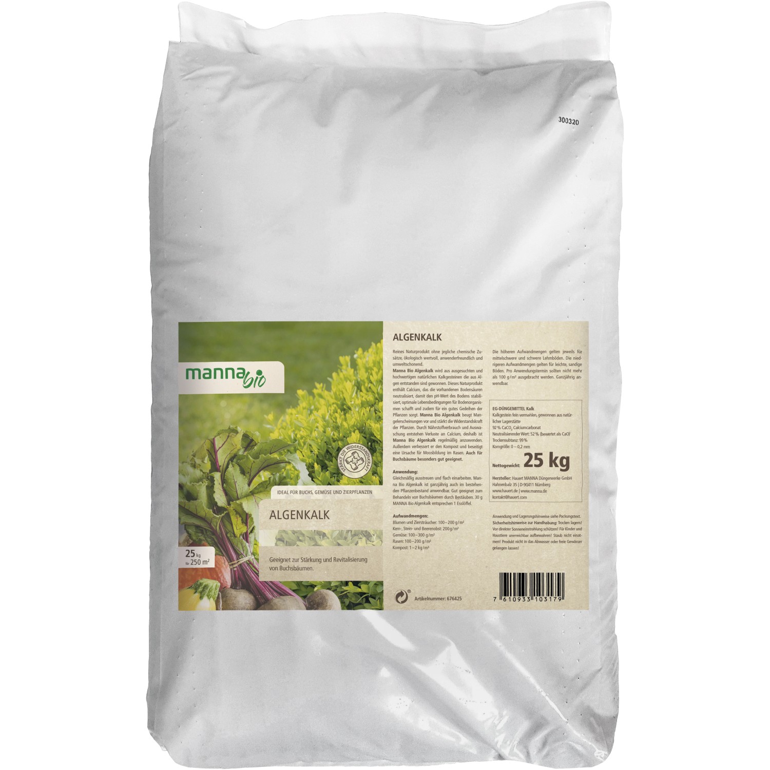 Manna Bio Algenkalk 25 kg günstig online kaufen