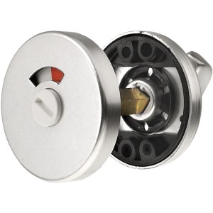 AnsaPro Isar Rosettengarnitur aus Aluminium Natur für Zimmertüren.