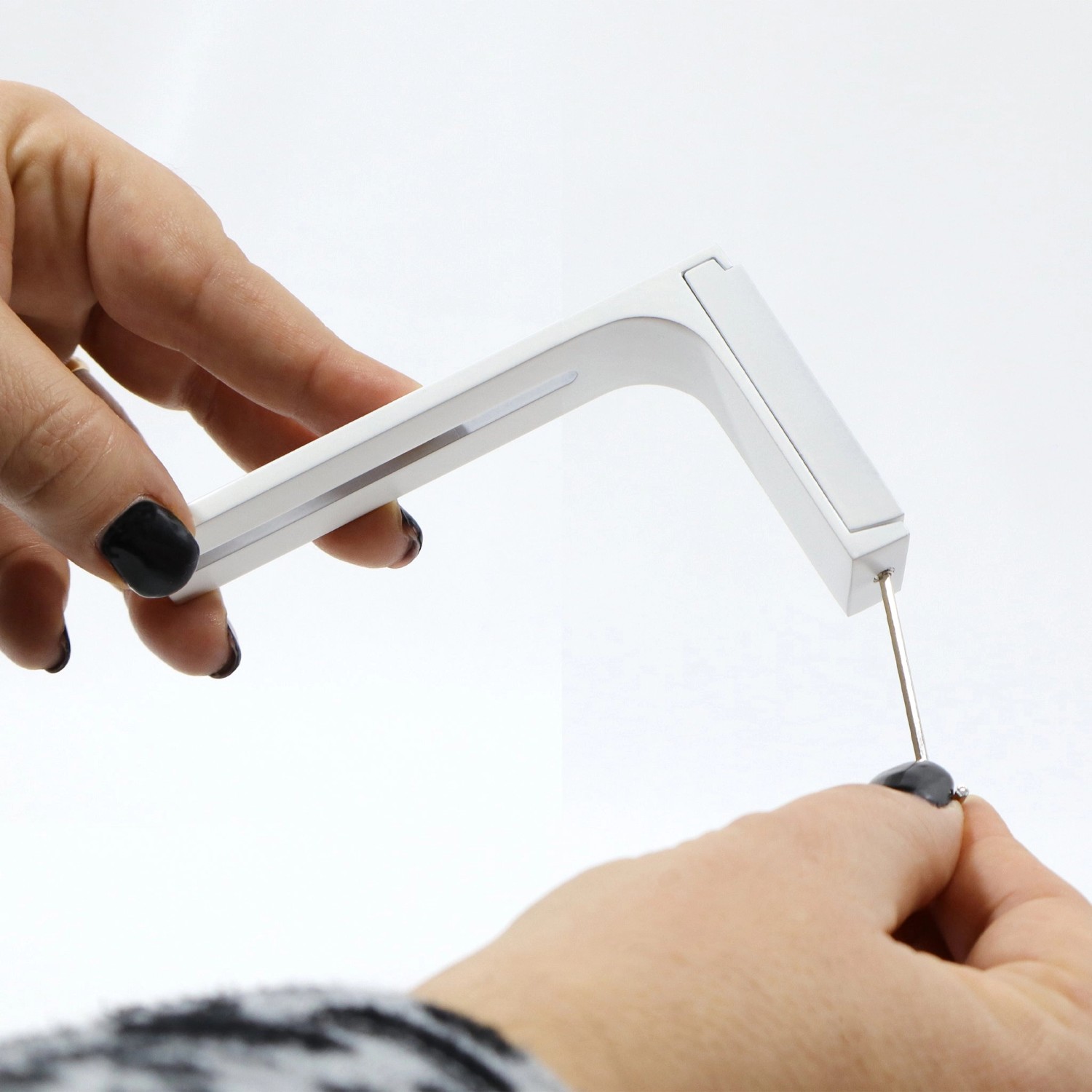 Deco-Raum Gardinenschiene nach Maß 2-Lauf Loft Weiß 410cm_8