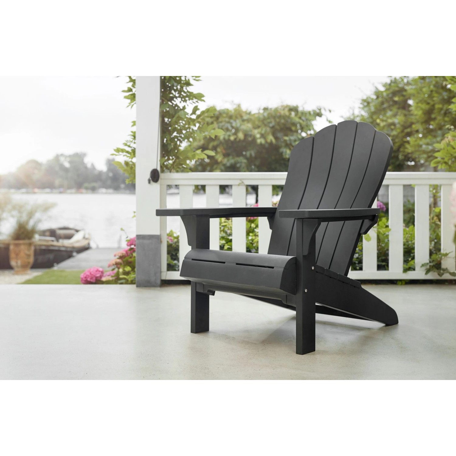 Keter Adirondack Stuhl Troy Graphitgrau
