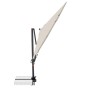Doppler Ampelschirm MyZone, 210x210 cm, Natur, mit Dreh- und Neigungsfunktion.