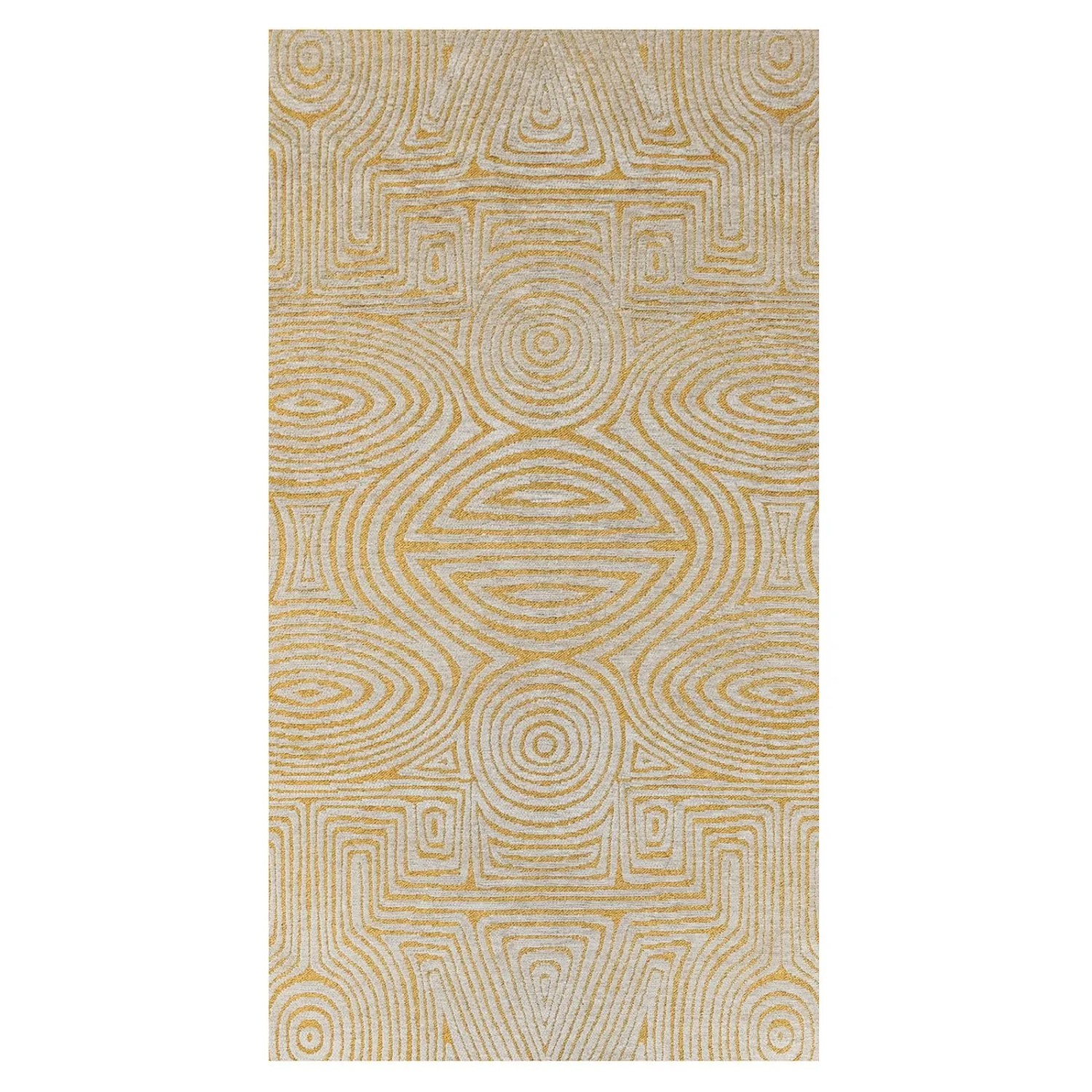 Lola&Moi Teppich Golden Beach Gold 80x150cm