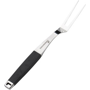 Landmann Grillgabel Pure aus Edelstahl mit gummiertem Griff für sicheres Grillen.