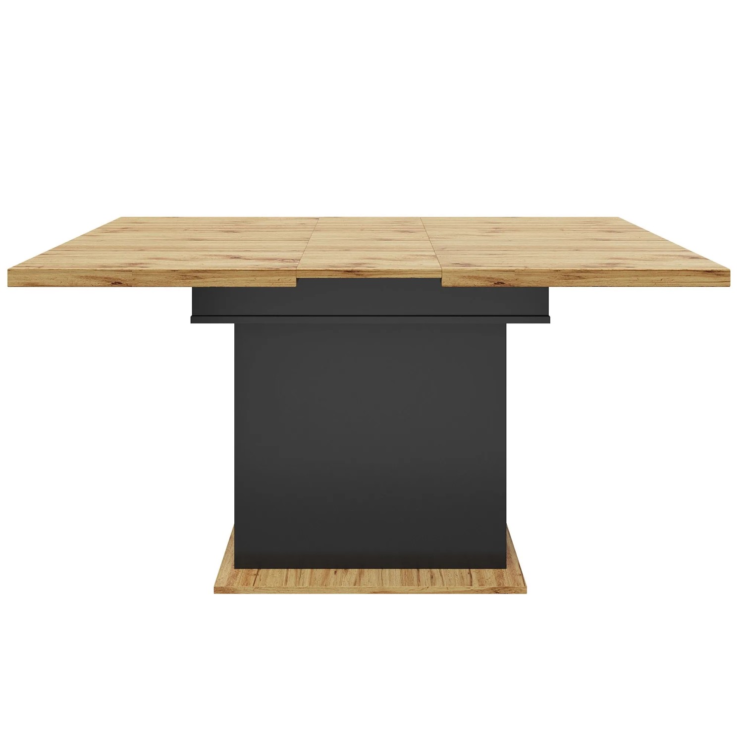 okwish Esstisch Klappbar/Ausziehbar Küchentisch mit Kariertem Muster 110-140 × 80 cm