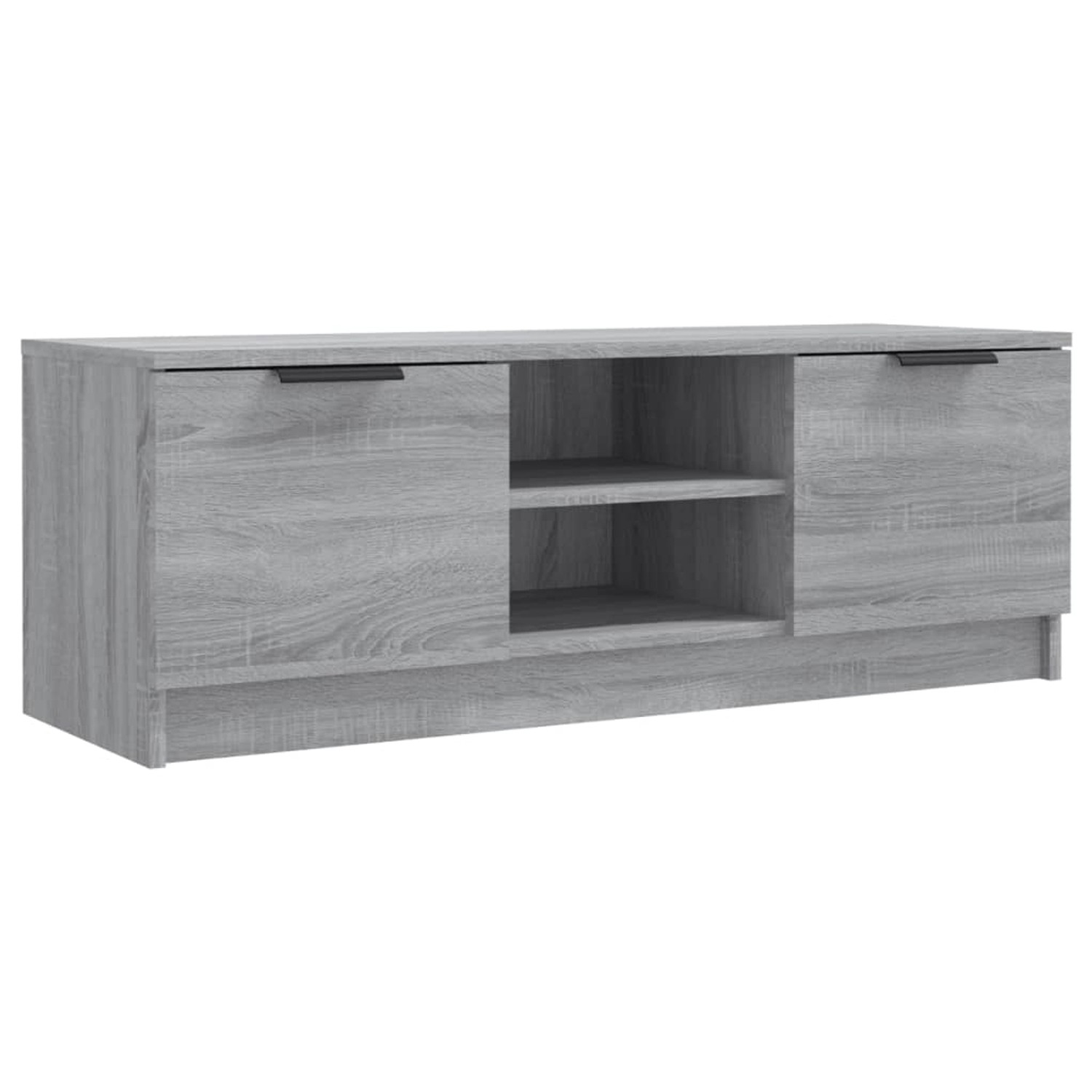 VidaXL TV-Schrank Grau Sonoma 102x35x36,5 cm Holzwerkstoff günstig online kaufen
