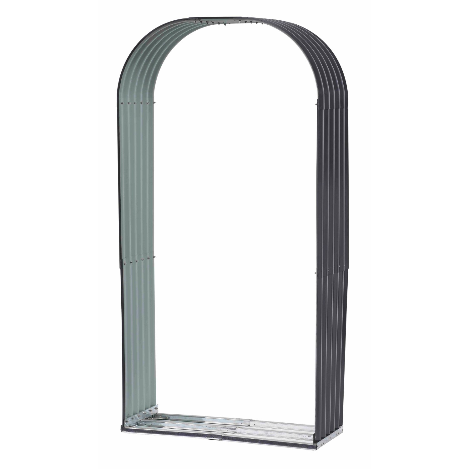 Floraworld Holzunterstand Rundbogen 103 cm x 43 cm x 200 cm