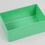 Grüner Sortimentskasten EuroPlus Insert, 6,3x10,8x16,2 cm, für Aufbewahrungssysteme.