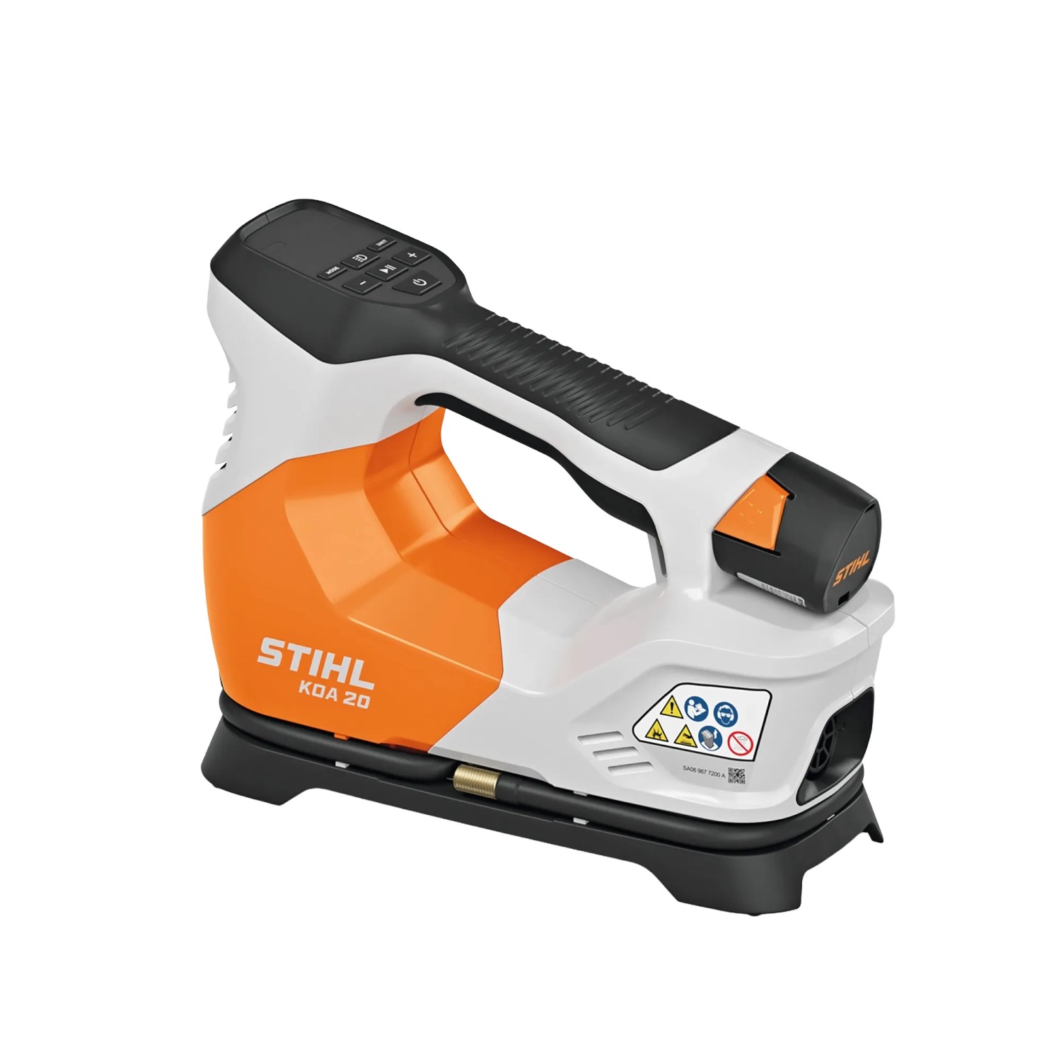 Stihl Akku-Kompressor KOA 20 ohne Akku und Ladegerät Orange-Grau