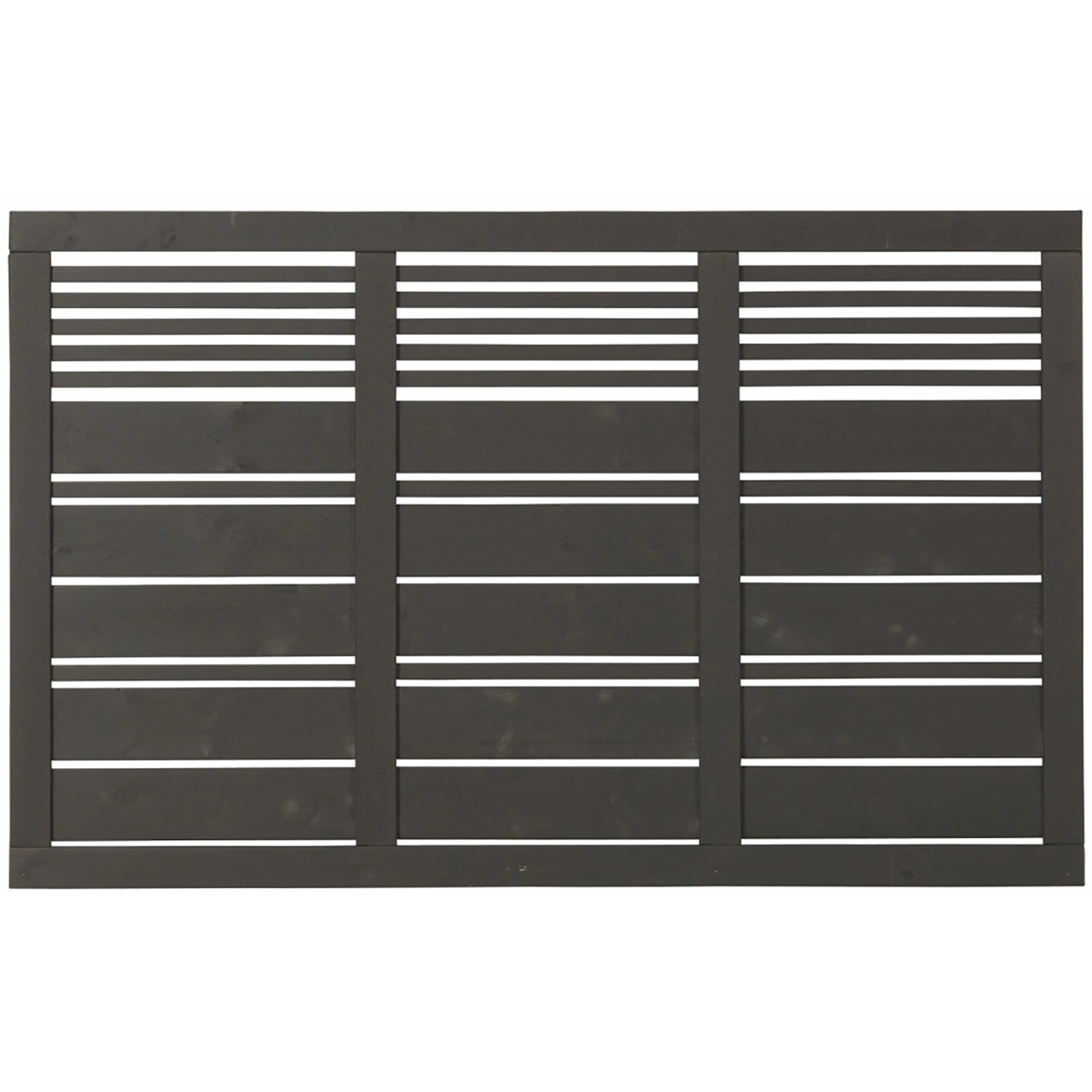 Vorgartenzaun Silence Nadelholz Umbragrau 176 cm x 110 cm günstig online kaufen