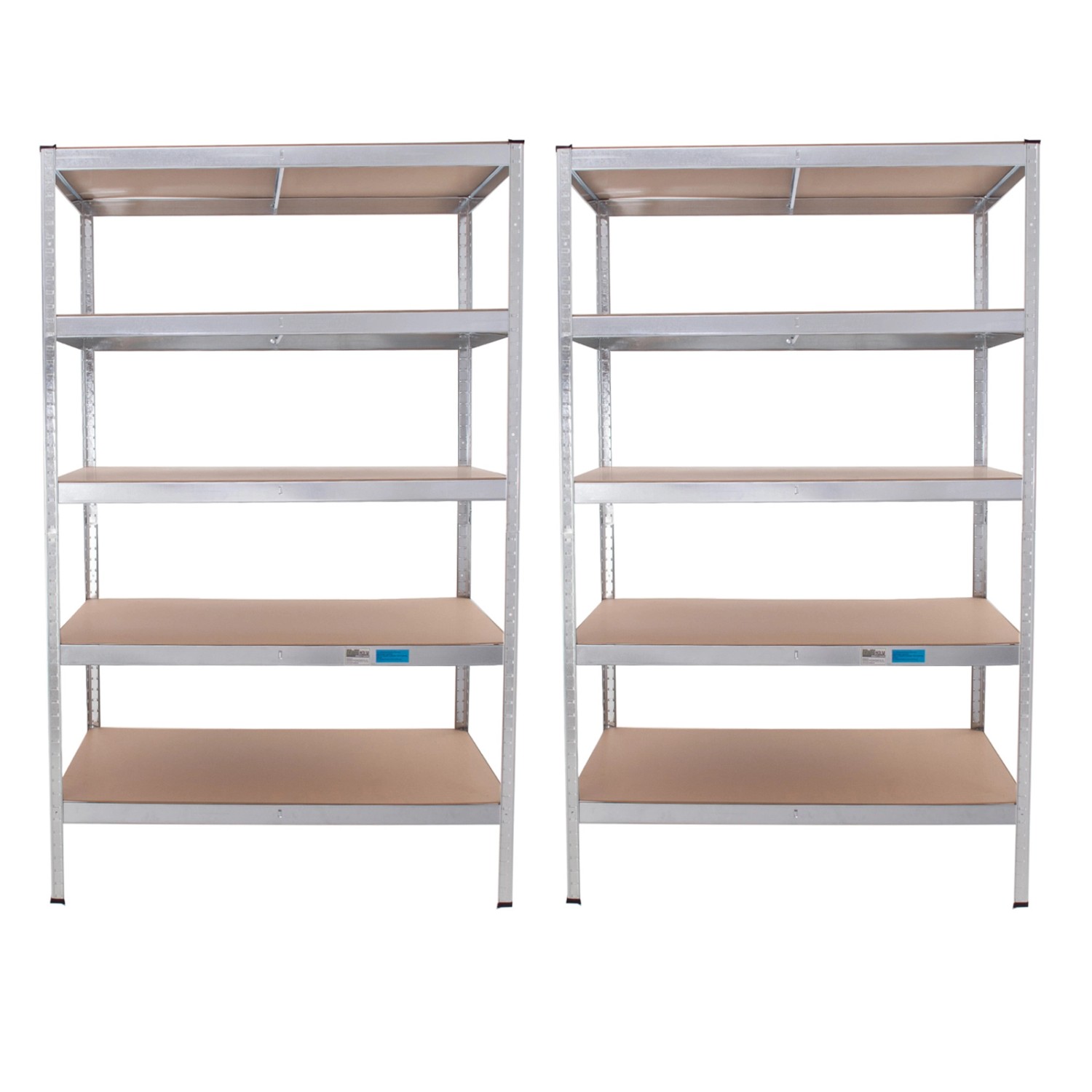 TRUTZHOLM 2x Schwerlastregal 180x115x75cm Traglast 875 kg 5 Böden günstig online kaufen