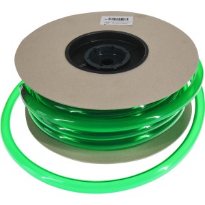 JBL Aquarium Schlauch, grün, Ø 16/22 mm als Meterware auf einer Pappspule.