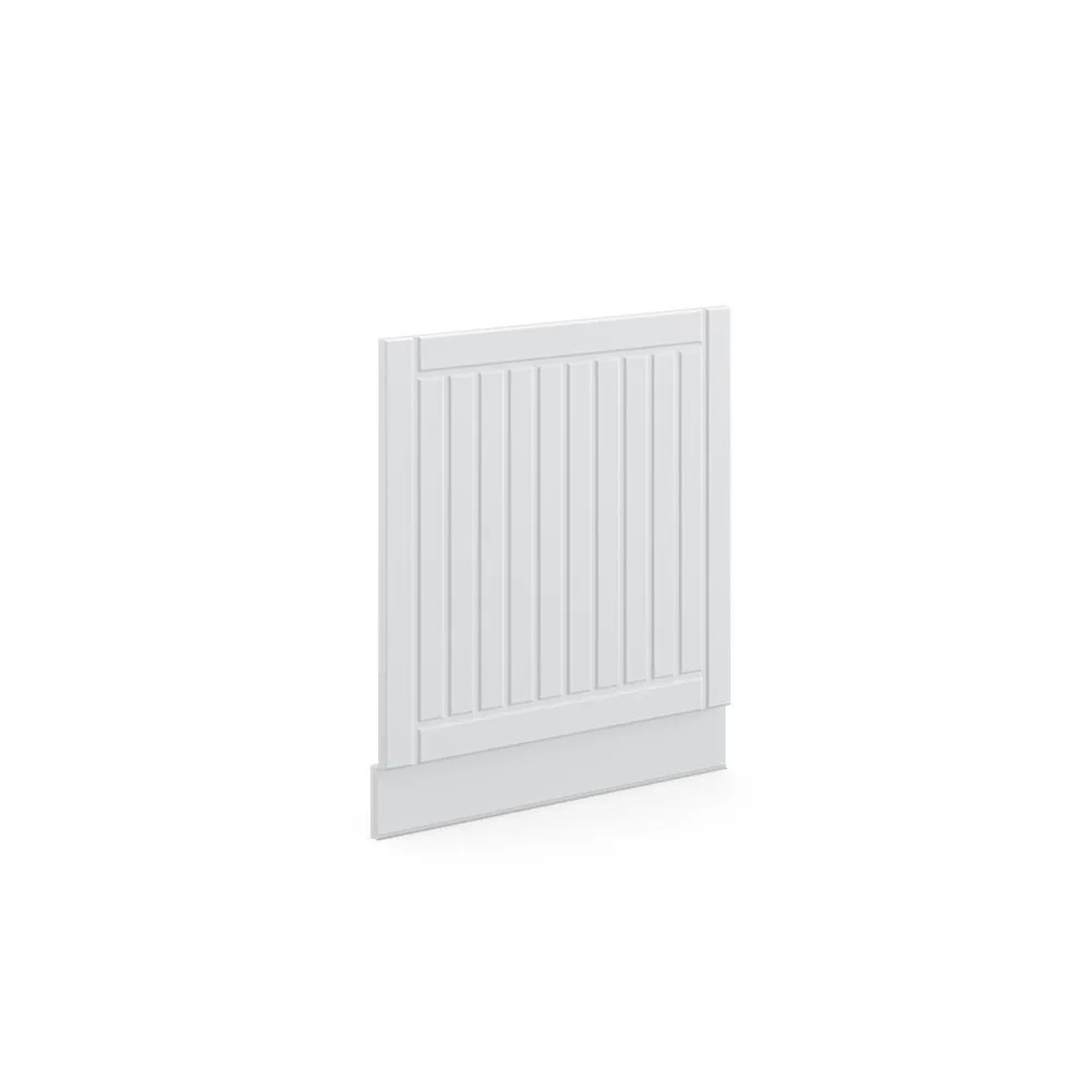 Vicco Frontblende Fame-Line Weiß Landhaus Weiß 60 cm ohne Arbeitsplatte