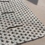 Beige Astra Türmatte Perfo Rips, 40x60 cm, mit Noppenstruktur zur Schmutzaufnahme.