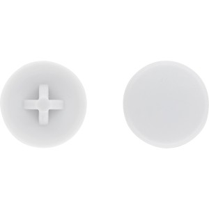 LUX Abdeckkappen TX20, hellgrau, 30 Stück, für Spanplattenschrauben und Universalschrauben.