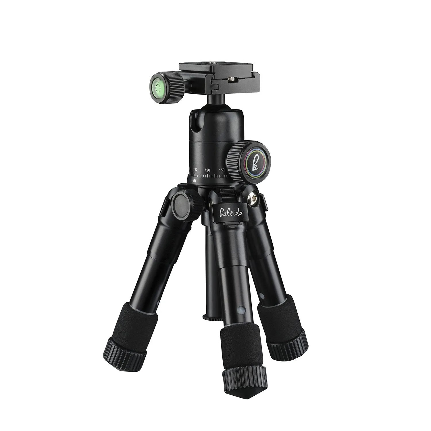 Mantona Kaleido Mini Stativ Night Black Tischstativ Reisestativ Kamerastativ