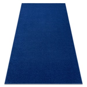 Blauer, rechteckiger RugsX Teppichboden Eton aus Polypropylen, 200x200cm, antistatisch.