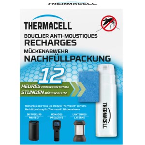Thermacell Mückenabwehr Nachfüllpackung für 12 Stunden Schutz. Enthält Kartusche und Plättchen.