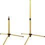 LED's Work Arbeitsleuchte mit Stativ, gelb, höhenverstellbar bis 120cm.