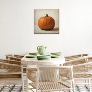 Tadessi Leinwandbild - M1-No.51848 - Kürbis - 50 x 50 cm - Quadratisch