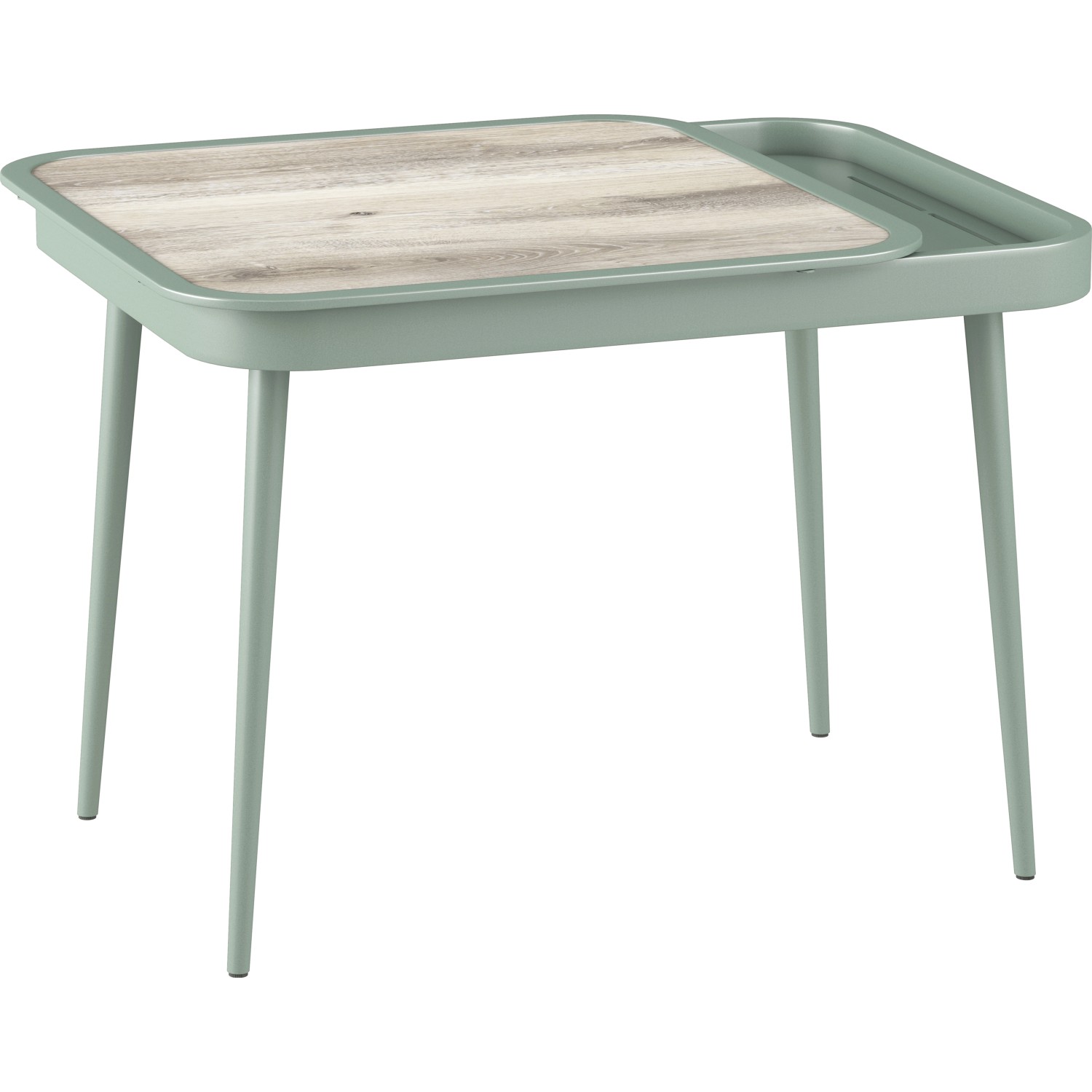 Balkontisch Paita 65 cm x 89,5 cm Grün