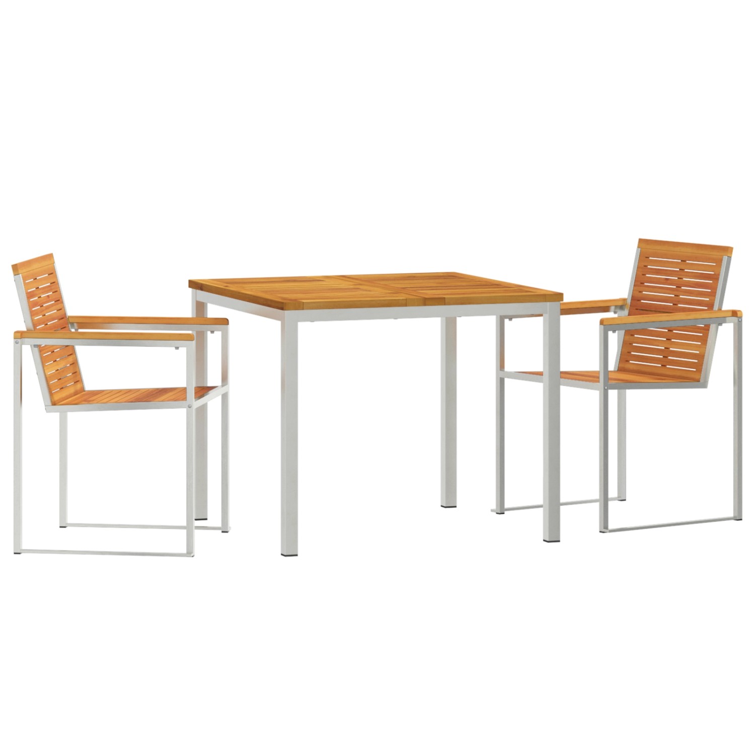 vidaXL 3-Teilige Garten Essgruppe Massivholz Akazie 3334805 günstig online kaufen