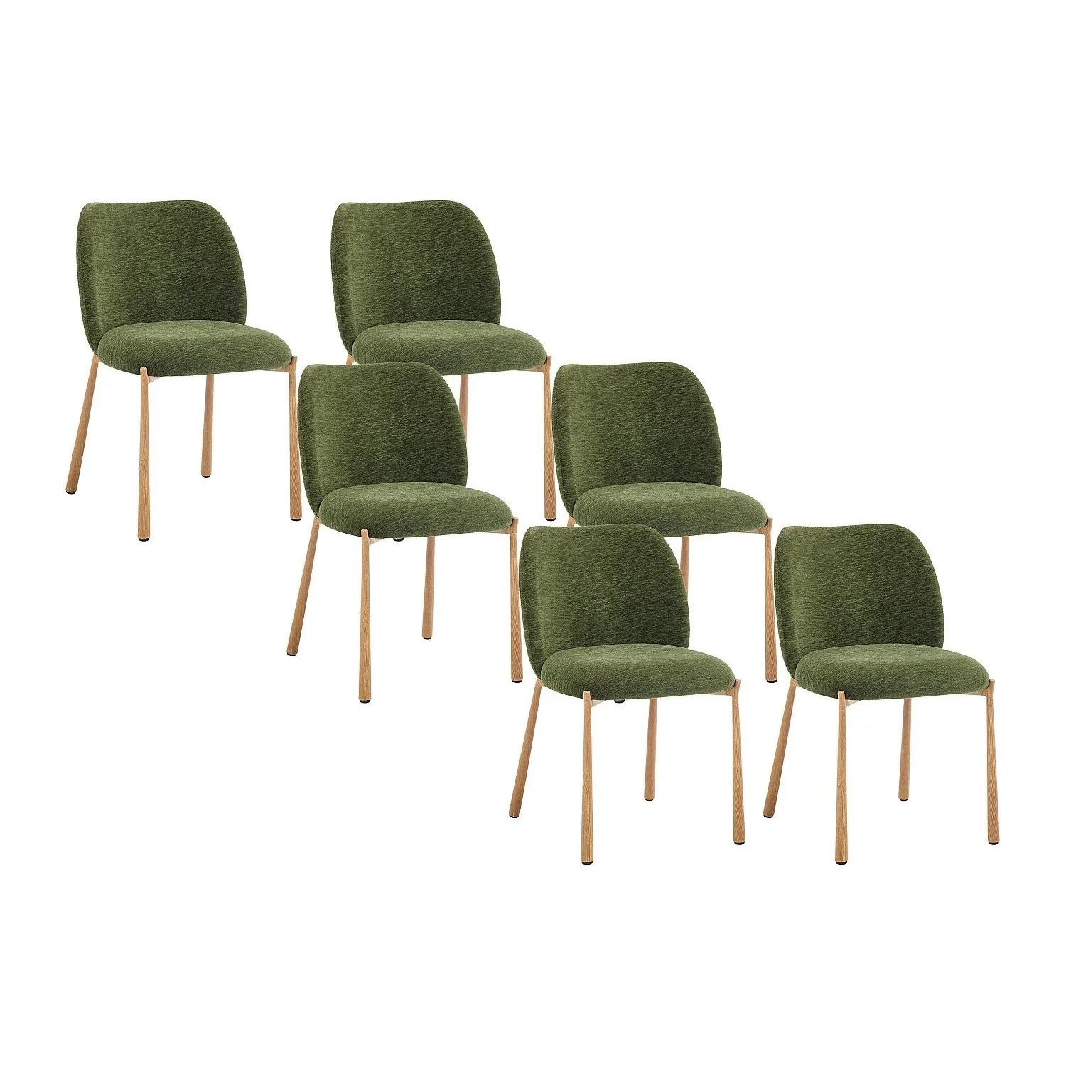 Vente-unique Stuhl Jizak Grün 47 cm