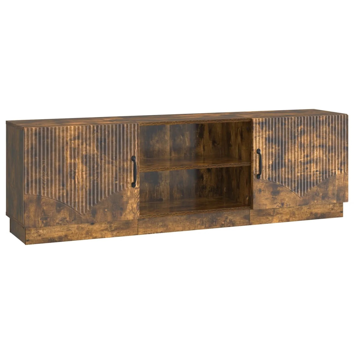 vidaXL TV-Schränk Geräucherte Eiche 150 x 31 x 47 cm Holzwerkstoff 895380
