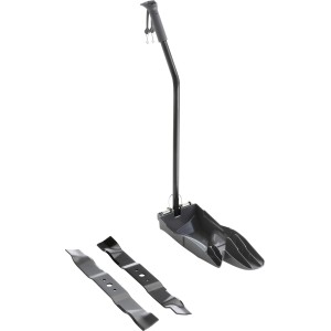 Alpina Mulchkit für AT4 98 Rasentraktor mit Mulchmesser und Mulchkeil.