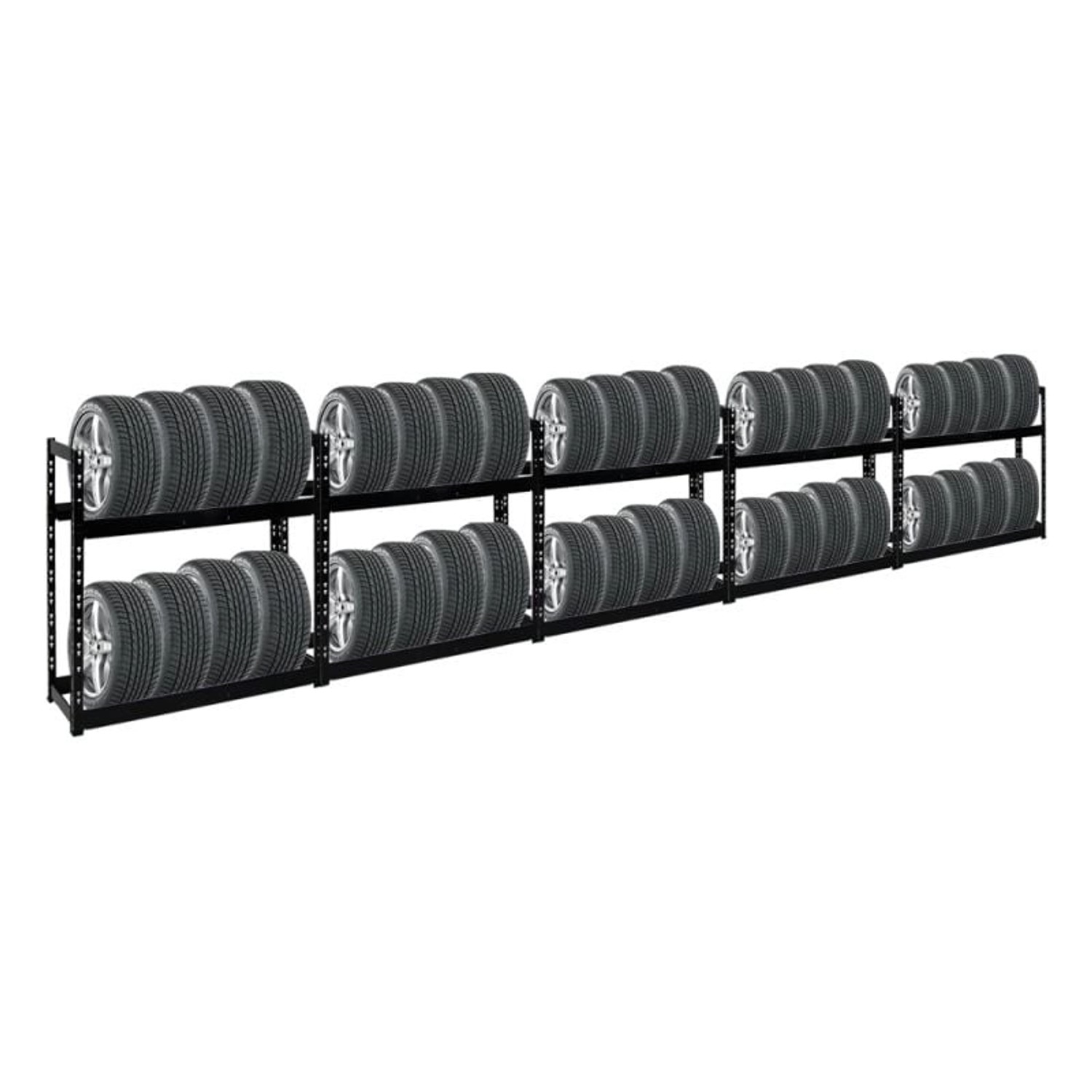 PROREGAL Mega Deal 5x Reifenregal Tiger HxBxT 100 x 110 x 35 cm bis zu 40 R günstig online kaufen
