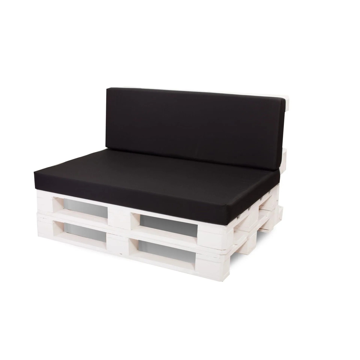 Setgarden Flat Set Palettenkissen 120x60x10cm Sitzkissen + Rückenkissen 120 günstig online kaufen