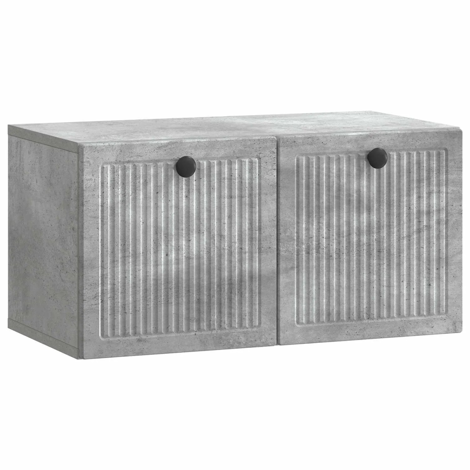 vidaXL Wandmontierter TV-Schrank Betongrau 59,5 x 31 x 30 cm 898028